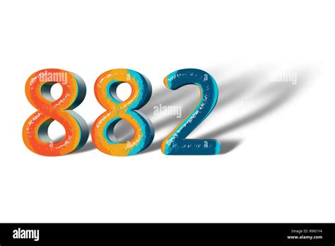 3D Lotto Number: 882 .
